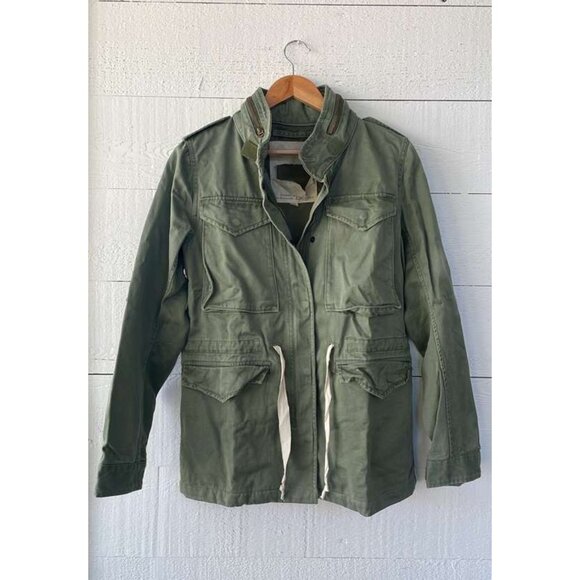 Denim & Supply Ralph Lauren Beaded Steer Head Field Army Hoodie Jacket M - Picture 1 of 9